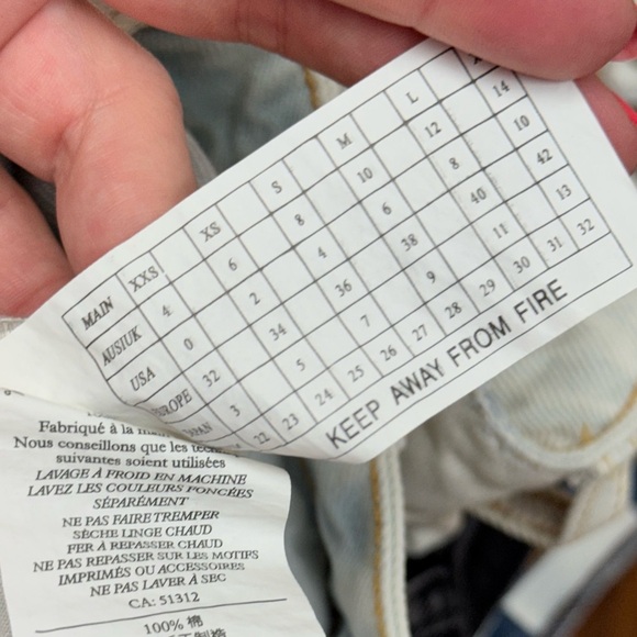 One Teaspoon Trashed Free Birds Skinny Jeans, Size 28 NWT, Light Wash Distressed - Picture 12 of 16